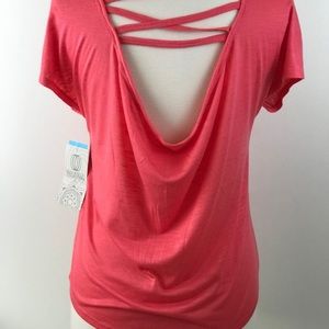New Balance Collection (S) Cut Out Back Active Top